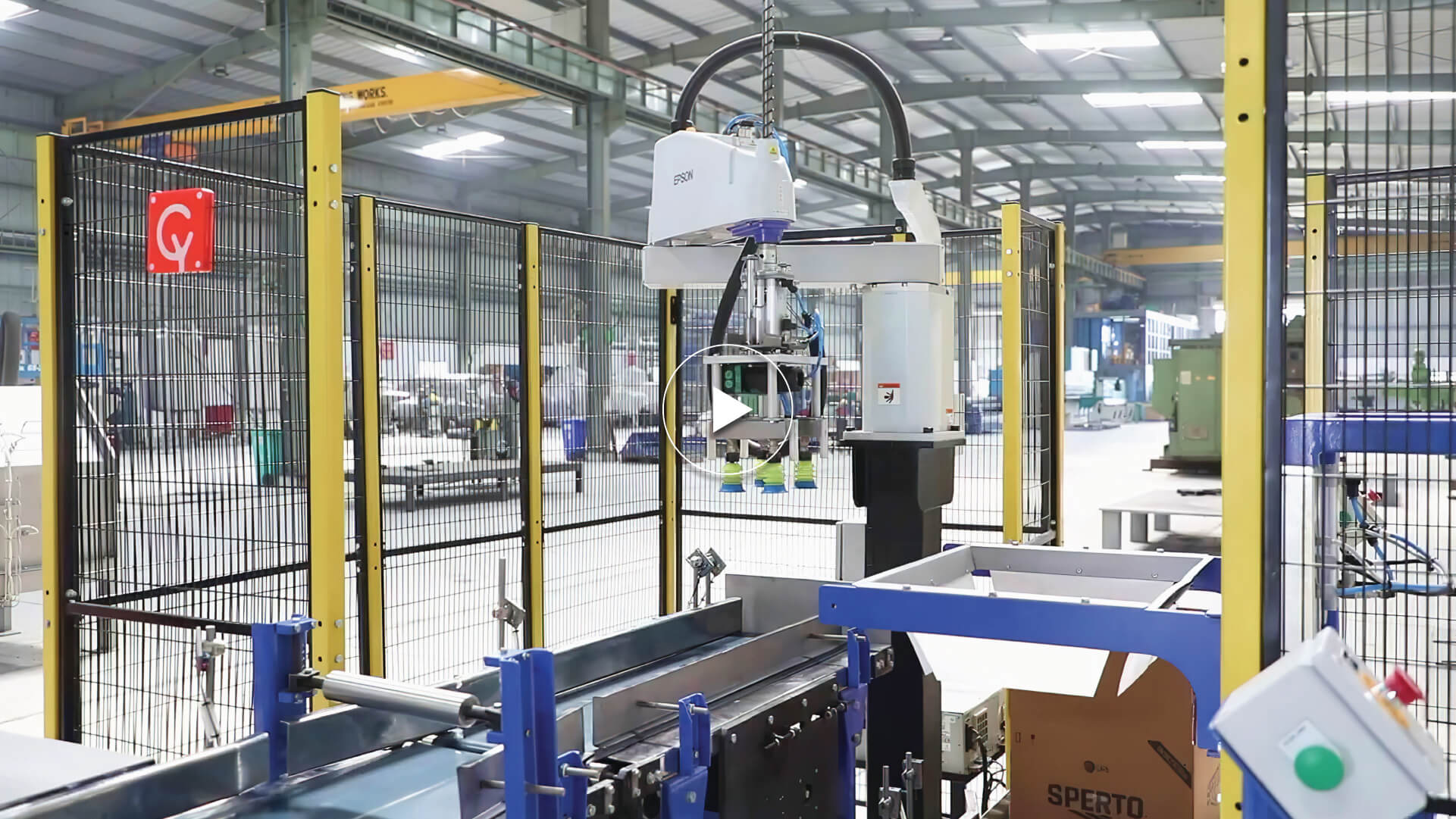 SCARA Case Packer for Single Pouches - CyberPack Flexi 720